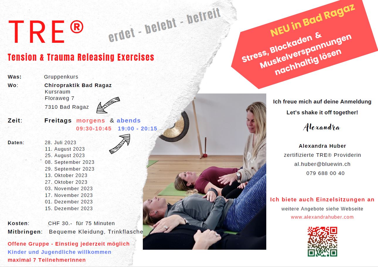 TRE® Tension & Trauma Releasing Exercises mit Alexandra Huber